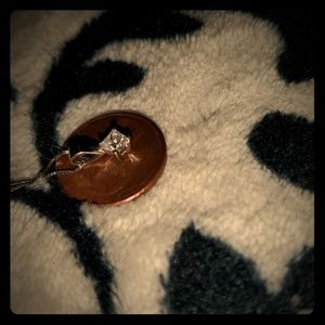 14k .25 diamond necklace